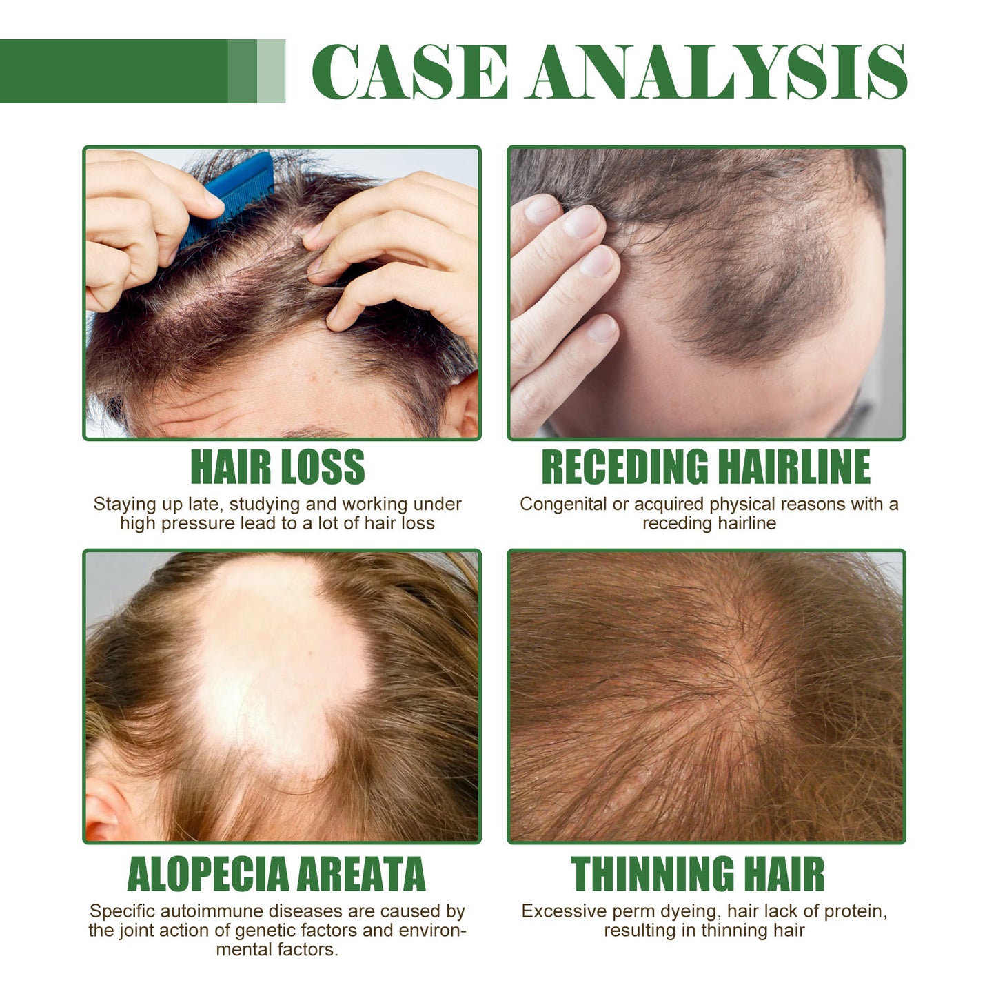 Dense Hair Oil Moisturizing Soft Hair Repair